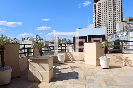 Área comum - Churrasqueira de kitnet/studio à venda com 1 quarto, 45m² em Vila Nova Conceição, São Paulo