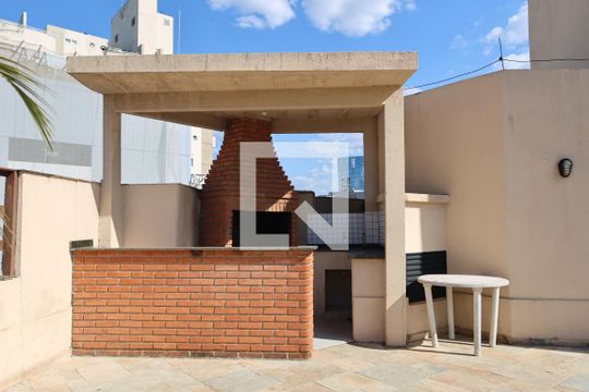 Área comum - Churrasqueira de kitnet/studio à venda com 1 quarto, 45m² em Vila Nova Conceição, São Paulo