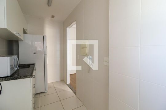 Cozinha e Área de Serviço de apartamento à venda com 2 quartos, 54m² em Parque União, Jundiaí