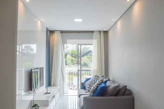 Sala de apartamento à venda com 2 quartos, 61m² em Nova Petrópolis, São Bernardo do Campo