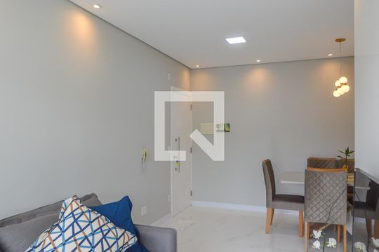 Sala de apartamento à venda com 2 quartos, 61m² em Nova Petrópolis, São Bernardo do Campo