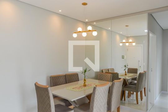Sala de apartamento à venda com 2 quartos, 61m² em Nova Petrópolis, São Bernardo do Campo