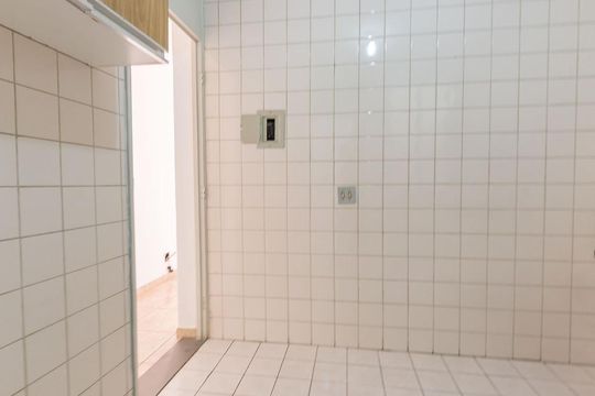 Cozinha de apartamento à venda com 2 quartos, 62m² em Vila Castelo Branco, Campinas
