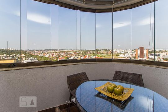 Varanda gourmet de apartamento à venda com 2 quartos, 110m² em Marechal Rondon, Canoas