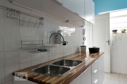 Cozinha (Pia) de apartamento à venda com 1 quarto, 54m² em Cambuci, São Paulo
