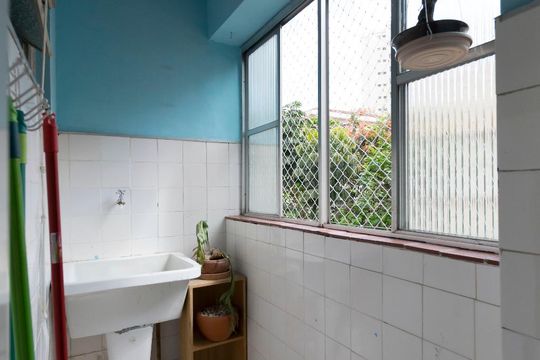 Área de serviço de apartamento à venda com 1 quarto, 54m² em Cambuci, São Paulo