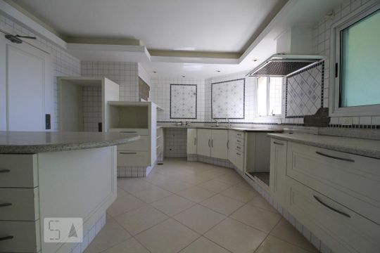 Cozinha de apartamento para alugar com 4 quartos, 550m² em Real Parque, São Paulo
