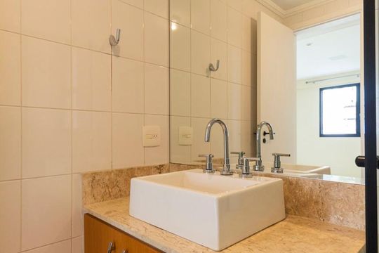 Banheiro Social de apartamento para alugar com 2 quartos, 80m² em Vila da Saúde, São Paulo