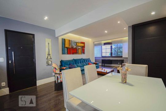 Sala de apartamento à venda com 3 quartos, 100m² em Tijuca, Rio de Janeiro