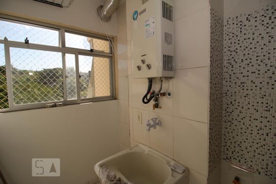 Área de Serviço de apartamento à venda com 2 quartos, 51m² em Taquara, Rio de Janeiro