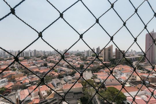 Vista do quarto 2 de apartamento para alugar com 3 quartos, 95m² em Vila Santo Estéfano, São Paulo