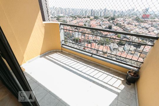 Varanda de apartamento para alugar com 3 quartos, 95m² em Vila Santo Estéfano, São Paulo