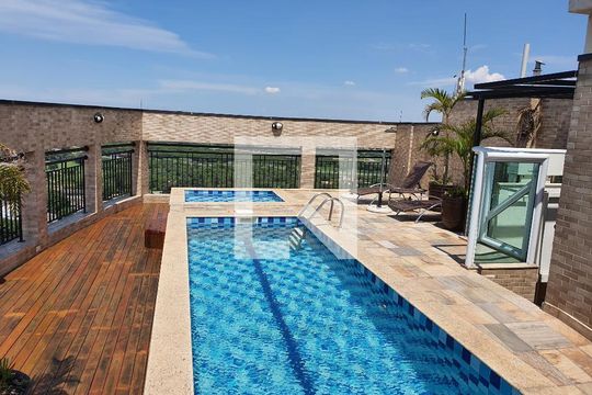 Área Comum - Piscina de apartamento para alugar com 3 quartos, 75m² em Ponte Grande, Guarulhos