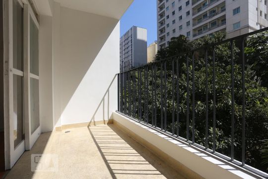 Varanda de apartamento para alugar com 4 quartos, 160m² em Consolação, São Paulo