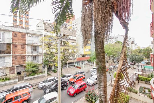 Vista Dormitório de apartamento para alugar com 1 quarto, 50m² em Rio Branco, Porto Alegre