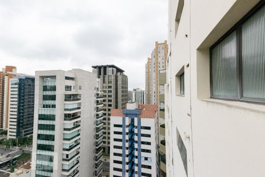 Vista da Varanda de apartamento à venda com 5 quartos, 332m² em Moema, São Paulo