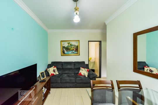 Sala de apartamento à venda com 2 quartos, 48m² em Baeta Neves, São Bernardo do Campo