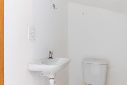 Lavabo de casa de condomínio à venda com 2 quartos, 55m² em Vila Santa Teresa (zona Leste), São Paulo