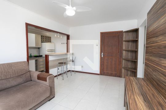 Sala de apartamento à venda com 1 quarto, 48m² em Vila Ipiranga, Porto Alegre