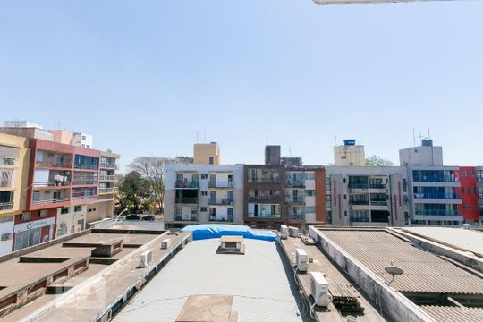 VISTA DA VARANDA de apartamento para alugar com 1 quarto, 44m² em Asa Norte, Brasília