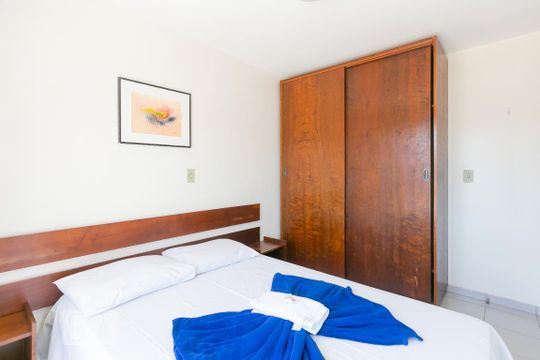 QUARTO de apartamento para alugar com 1 quarto, 44m² em Asa Norte, Brasília