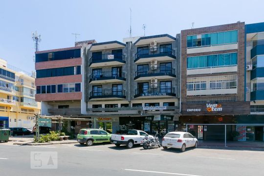 FACHADA de apartamento para alugar com 1 quarto, 44m² em Asa Norte, Brasília