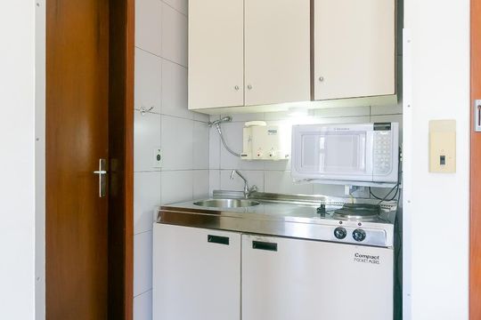 COZINHA de apartamento para alugar com 1 quarto, 44m² em Asa Norte, Brasília