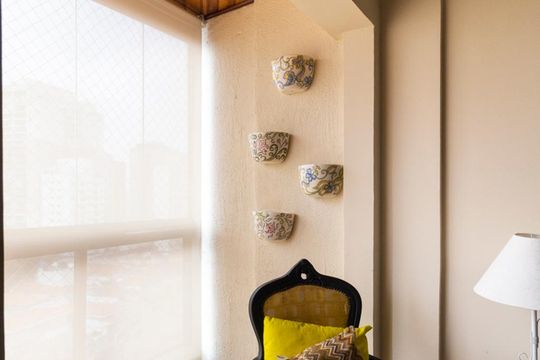 Varanda de apartamento à venda com 4 quartos, 167m² em São Judas, São Paulo