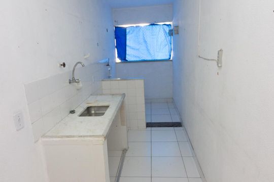 Cozinha de apartamento à venda com 2 quartos, 50m² em Taquara, Rio de Janeiro
