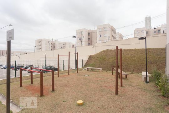 Dependências do condominio - academia ao ar livre  de apartamento à venda com 2 quartos, 49m² em Jardim do Lago Continuação, Campinas