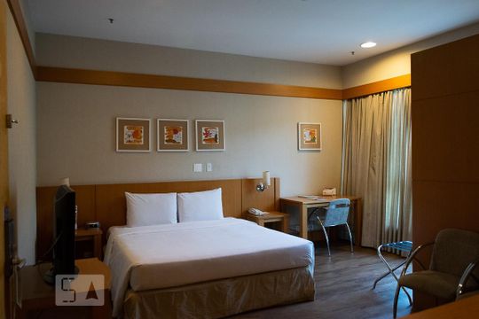 QUARTO de kitnet/studio à venda com 1 quarto, 37m² em Carandiru, São Paulo