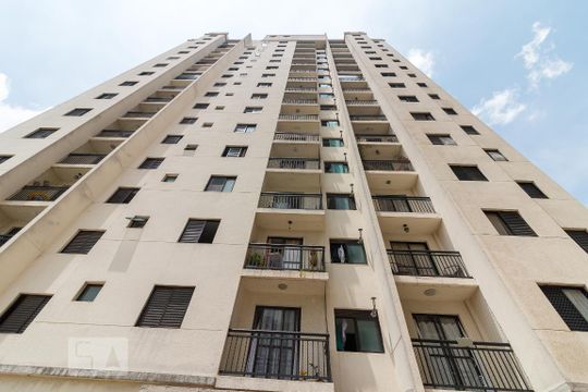 Fachada do bloco de apartamento à venda com 2 quartos, 50m² em Vila Rio, Guarulhos