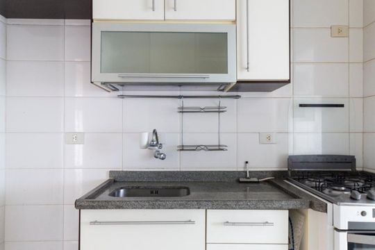 Cozinha de apartamento à venda com 3 quartos, 81m² em Vila Mariana, São Paulo