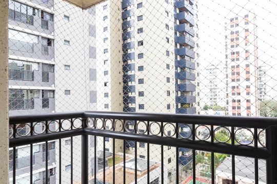 Varanda do Quarto 3 - Suíte de apartamento à venda com 3 quartos, 81m² em Vila Mariana, São Paulo