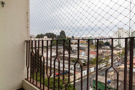 varanda de apartamento para alugar com 2 quartos, 70m² em Jardim Oriental, São Paulo