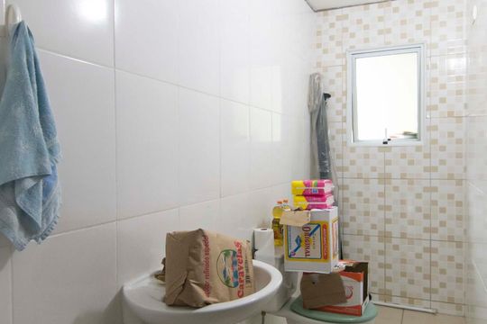 Banheiro garagem de casa à venda com 3 quartos, 270m² em Jardim São José (zona Norte), São Paulo