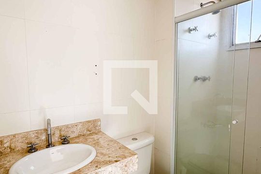 Banheiro da Suíte 1 de apartamento à venda com 3 quartos, 178m² em Água Fria, São Paulo