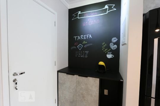 cozinha de apartamento para alugar com 1 quarto, 38m² em Vila Andrade, São Paulo