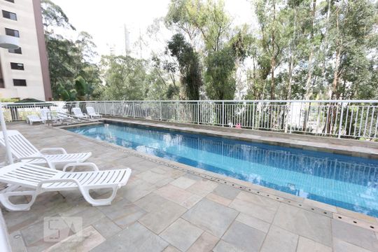 piscina de apartamento para alugar com 1 quarto, 38m² em Vila Andrade, São Paulo