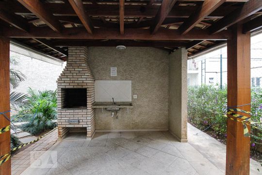 Área comum - Churrasqueira de apartamento para alugar com 2 quartos, 52m² em Parque São Jorge, São Paulo