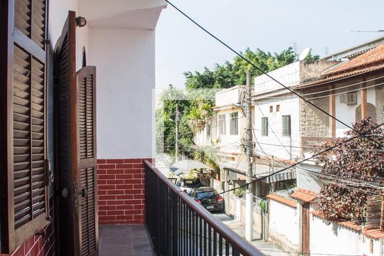 Varanda da Sala de casa de condomínio para alugar com 2 quartos, 80m² em Piedade, Rio de Janeiro