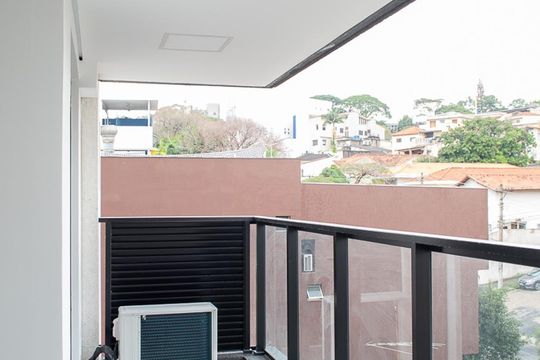 Varanda da Sala de apartamento para alugar com 2 quartos, 58m² em Parque Peruche, São Paulo