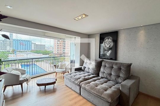 Sala - Sala de Jantar de apartamento à venda com 3 quartos, 92m² em Jardim, Santo André