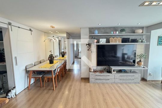 Sala - Sala de Jantar de apartamento à venda com 3 quartos, 92m² em Jardim, Santo André