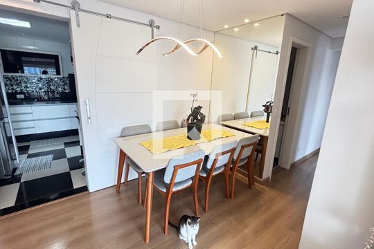 Sala - Sala de Jantar  de apartamento à venda com 3 quartos, 92m² em Jardim, Santo André
