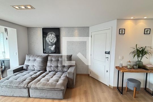 Sala - Sala de Jantar de apartamento à venda com 3 quartos, 92m² em Jardim, Santo André