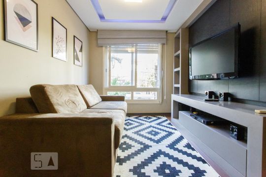 Sala de apartamento à venda com 2 quartos, 71m² em Bela Vista, Porto Alegre