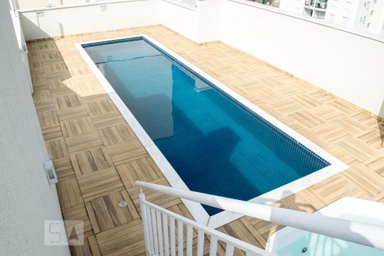 Área comum - Piscina de kitnet/studio para alugar com 1 quarto, 42m² em Santana, São Paulo