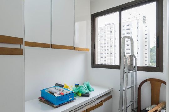 Quarto de serviço de apartamento à venda com 3 quartos, 140m² em Ipiranga, São Paulo