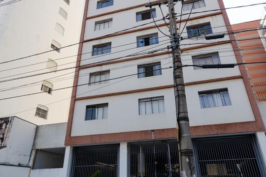 Fachada do prédio de apartamento para alugar com 1 quarto, 35m² em Centro, Campinas
